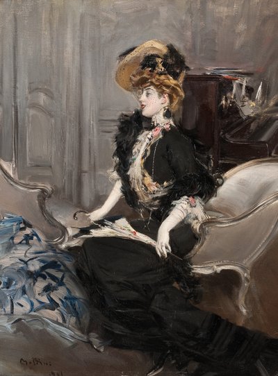 Portret pani R.L., 1901. autorstwa Giovanni Boldini