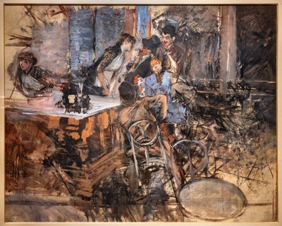 Bar w Folies Bergère autorstwa Giovanni Boldini