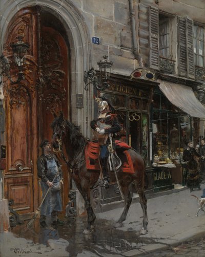 Dyspozytor, 1879. autorstwa Giovanni Boldini