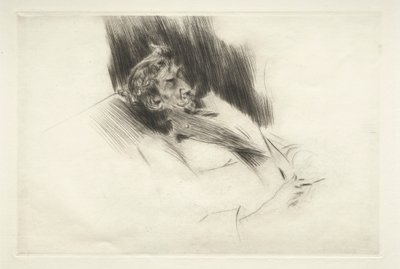 Whistler śpi, 1897. autorstwa Giovanni Boldini
