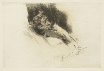 Whistler śpi, 1897 autorstwa Giovanni Boldini