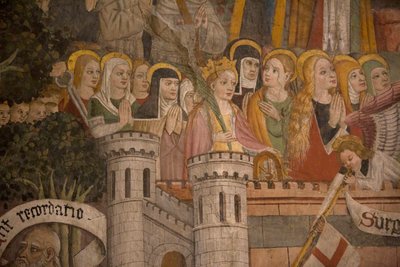 Sąd Ostateczny, c.1492 autorstwa Giovanni Canavesio