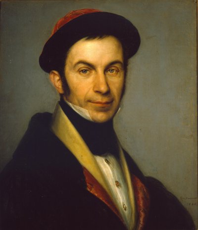 Włoski: Portret hrabiego Guglielmo Lochisa Portret hrabiego Guglielmo Lochisa autorstwa Giovanni Carnovali