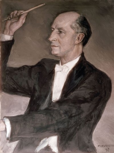 Carl Adolph Schuricht autorstwa Giovanni Costetti