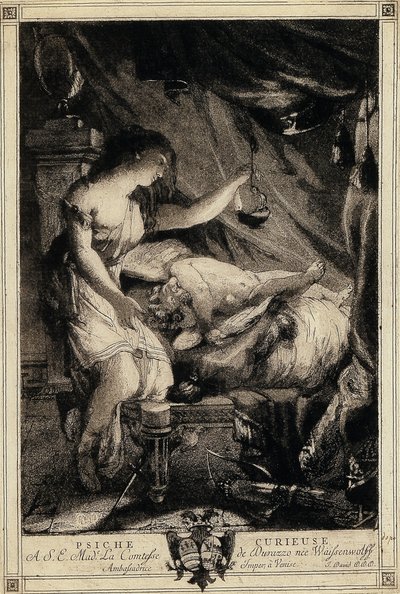 Ciekawa psychika, połowa lat siedemdziesiątych. autorstwa Giovanni David