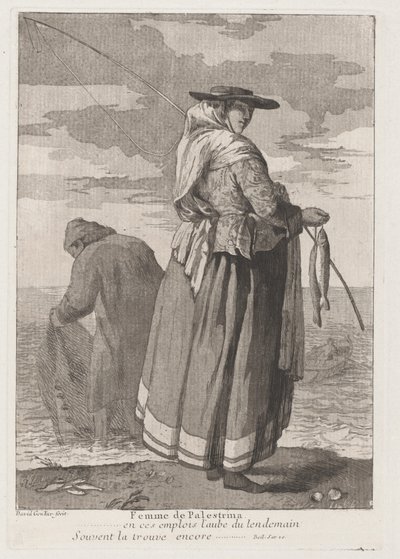 Femme de Palestrina (kobieta z Pellestrina) autorstwa Giovanni David