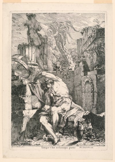Integer vitae scelerisque pure (Horacego, Ody. Księga 1,22) autorstwa Giovanni David