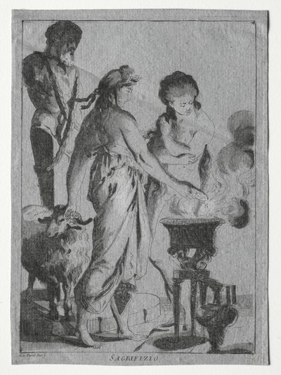 Ofiara, ok. 1775-1776. autorstwa Giovanni David
