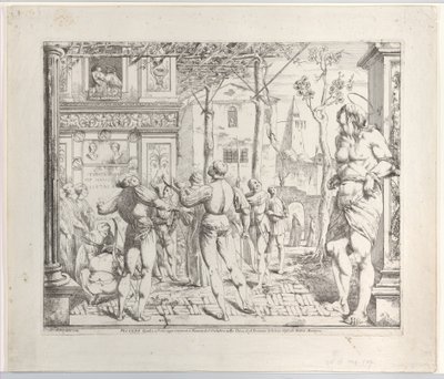 Męczeństwo św. Krzysztofa, Secondo Quadro, 1776. autorstwa Giovanni David