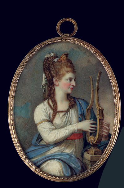 Zegar tarczowy, koniec XIX wieku, cyferblat ok. 1770 (mahoń) autorstwa Giovanni Domenico Bossi