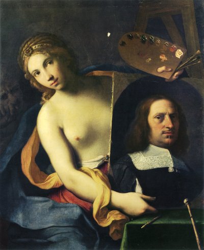 Alegoria malarstwa autorstwa Giovanni Domenico Cerrini