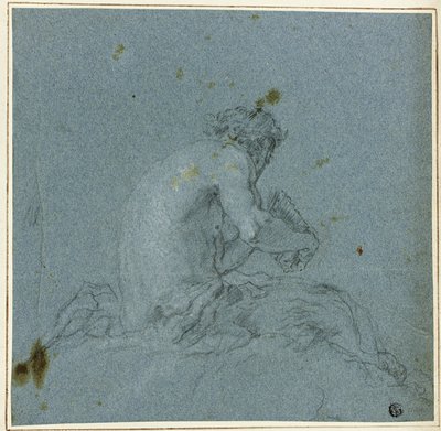 Satyr grający na fajkach autorstwa Giovanni Domenico Tiepolo