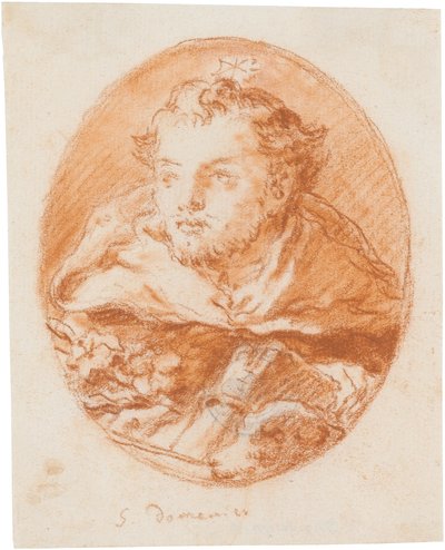 Der heilige Dominikus autorstwa Giovanni Domenico Tiepolo