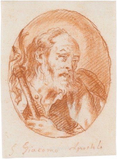 Der heilige Jakobus autorstwa Giovanni Domenico Tiepolo