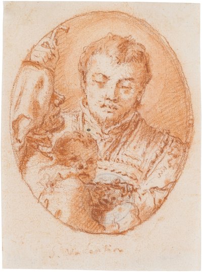 Der heilige Valentin autorstwa Giovanni Domenico Tiepolo