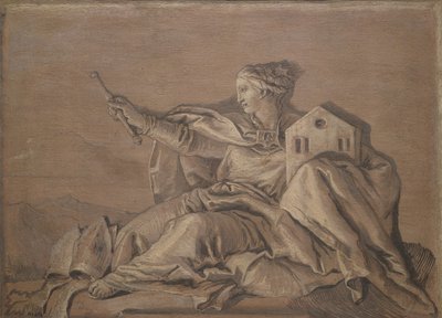 Europa. autorstwa Giovanni Domenico Tiepolo