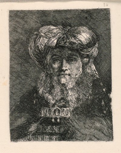 Kolekcja głów autorstwa Giovanni Domenico Tiepolo