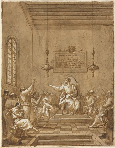 Credo Apostołów autorstwa Giovanni Domenico Tiepolo