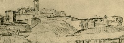 Cytadela w Brescii, połowa końca XVIII wieku, 1928 autorstwa Giovanni Domenico Tiepolo