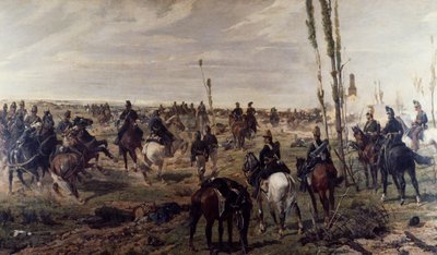 Atak na Madonnę Odkrycia autorstwa Giovanni Fattori