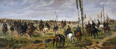 Atak na Madonnę Odkrycia autorstwa Giovanni Fattori