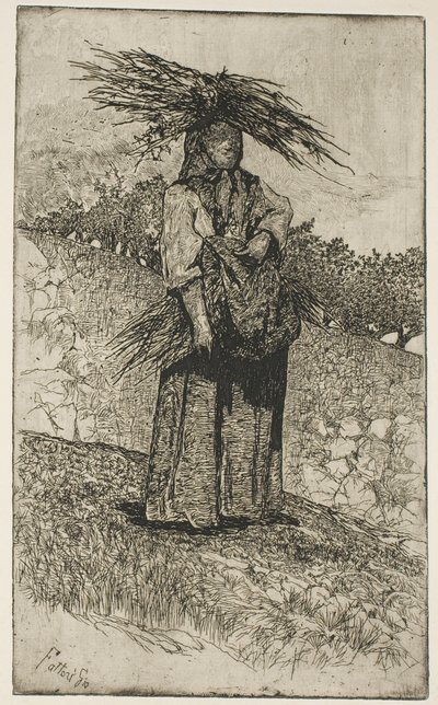 Boscaiola autorstwa Giovanni Fattori