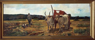 Włochy, Florencja, Toskańska Maremma, ok. 1894 r. autorstwa Giovanni Fattori