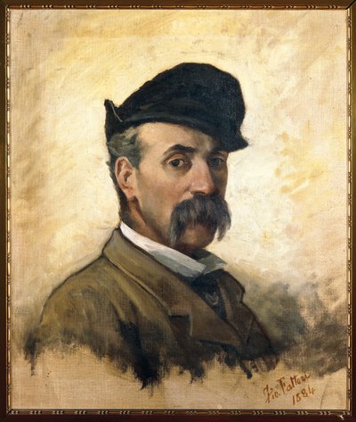 Włochy, Florencja, Autoportret w wieku 59 autorstwa Giovanni Fattori
