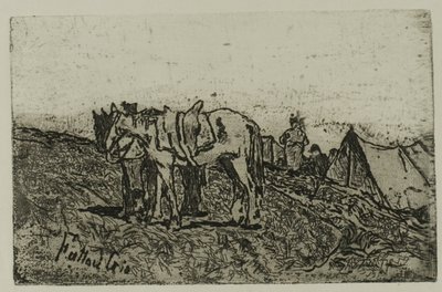 Manewry autorstwa Giovanni Fattori