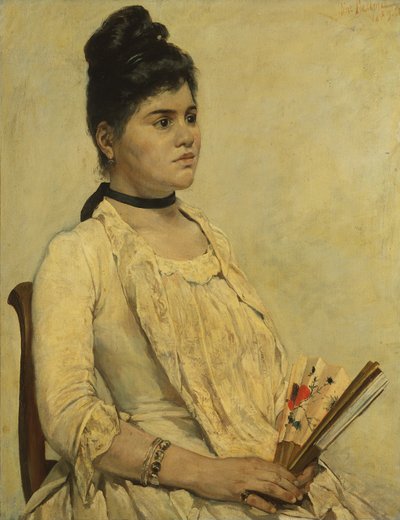 Portret pasierbicy autorstwa Giovanni Fattori