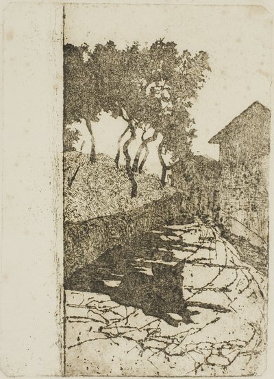 Czarny Pies autorstwa Giovanni Fattori
