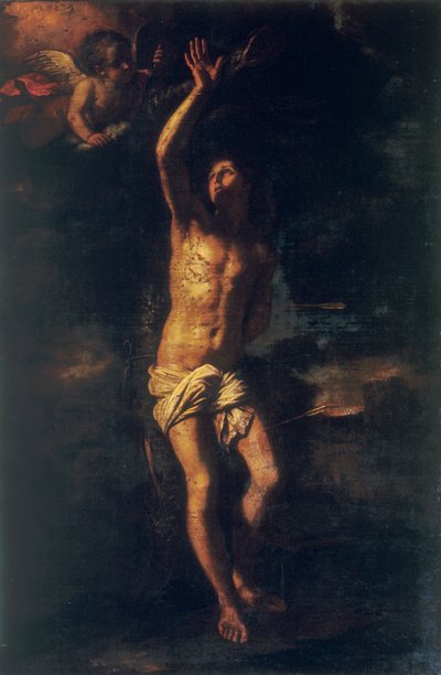 Św. Sebastiana autorstwa Giovanni Francesco Barbieri