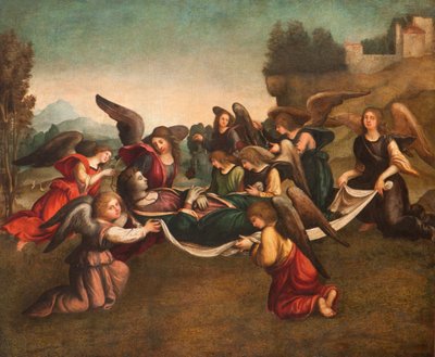 Pogrzeb Dziewicy, Po Przywróceniu autorstwa Giovanni Francesco Caroto