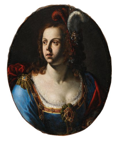 Giovanni Francesco Guerrieri Damenbildnis autorstwa Giovanni Francesco Guerrieri