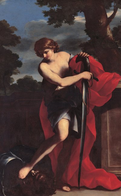 David autorstwa Giovanni Francesco Romanelli