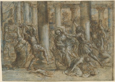 Masakra Niewinnych autorstwa Giovanni Francesco Romanelli