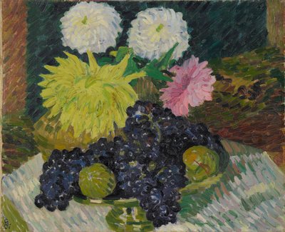 Dalie i winogrona, 1908. autorstwa Giovanni Giacometti