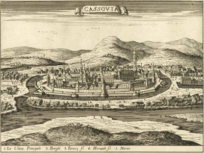 Zamek w Koszycach (Giovanni Giacomo De Rossi, 1683) autorstwa Giovanni Giacomo De Rossi
