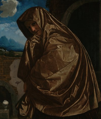 Święta Maria Magdalena przy Grobie Pańskim autorstwa Giovanni Girolamo Savoldo