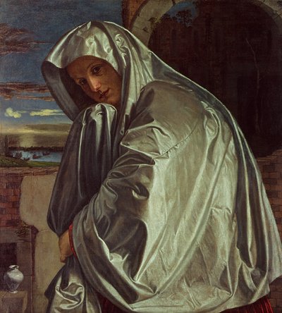 Św. Maria Magdalena zbliżająca się do grobu autorstwa Giovanni Girolamo Savoldo