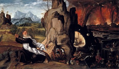 Męka św. Antoniego autorstwa Giovanni Girolamo Savoldo