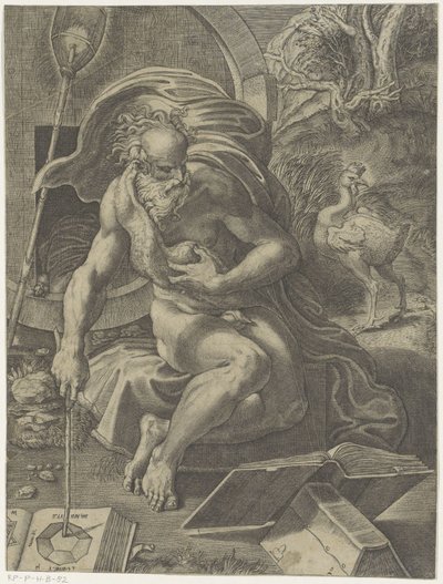 Diogenes autorstwa Giovanni Jacopo Caraglio (attributed to)