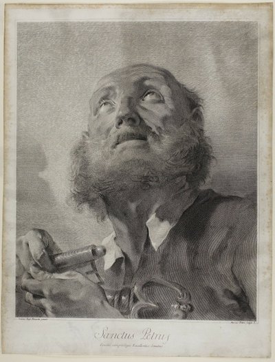 Bóg Ojciec i Jedenastu Dwunastu Apostołów autorstwa Giovanni Marco Pitteri