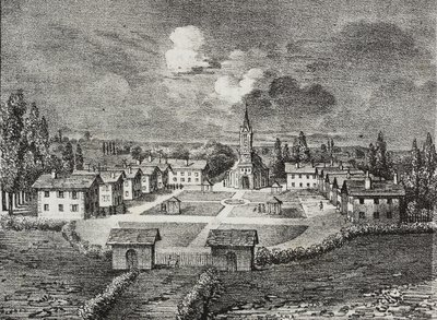 Mettray Agricultural Colony, Tours, Francja, z „Poliorama Pittoresco”, nr 44, 10 czerwca autorstwa Giovanni Mariani