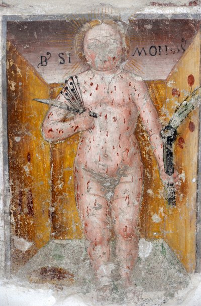 Błogosławiony Szymon Trydencki autorstwa Giovanni Marinoni