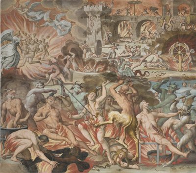 Piekło, 1614 r. autorstwa Giovanni Mauro della Rovere