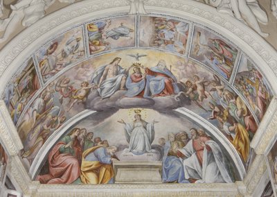 Zwiastowanie Dziewicy autorstwa Giovanni Mauro della Rovere