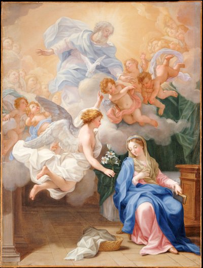 Zwiastowanie autorstwa Giovanni Odazzi