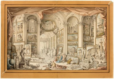 Starożytny Rzym autorstwa Giovanni Paolo Panini