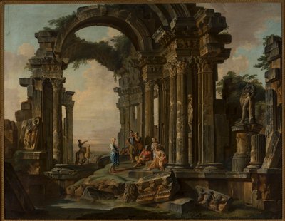 Ruiny rzymskie autorstwa Giovanni Paolo Pannini